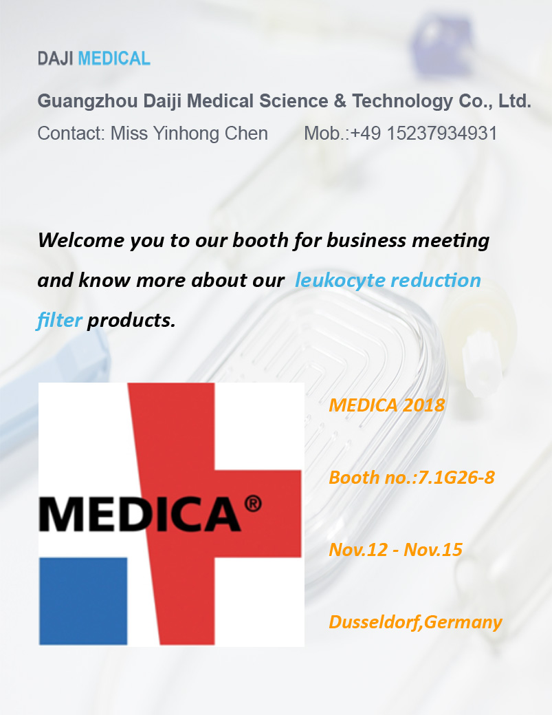 Daji will Participate MEDICA 2018 In November