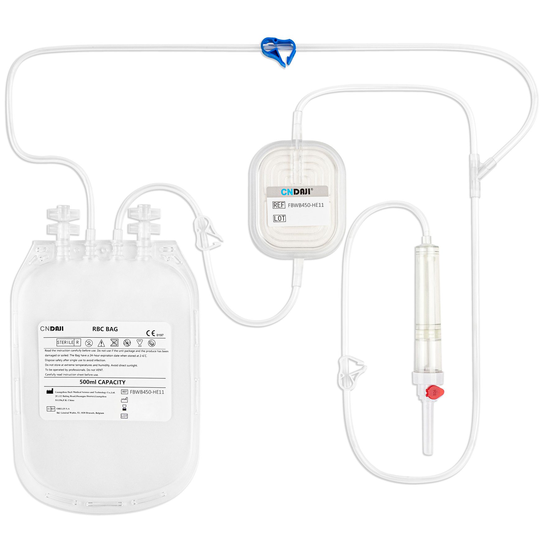 FBWB450-HE10 for whole blood & lab. use
