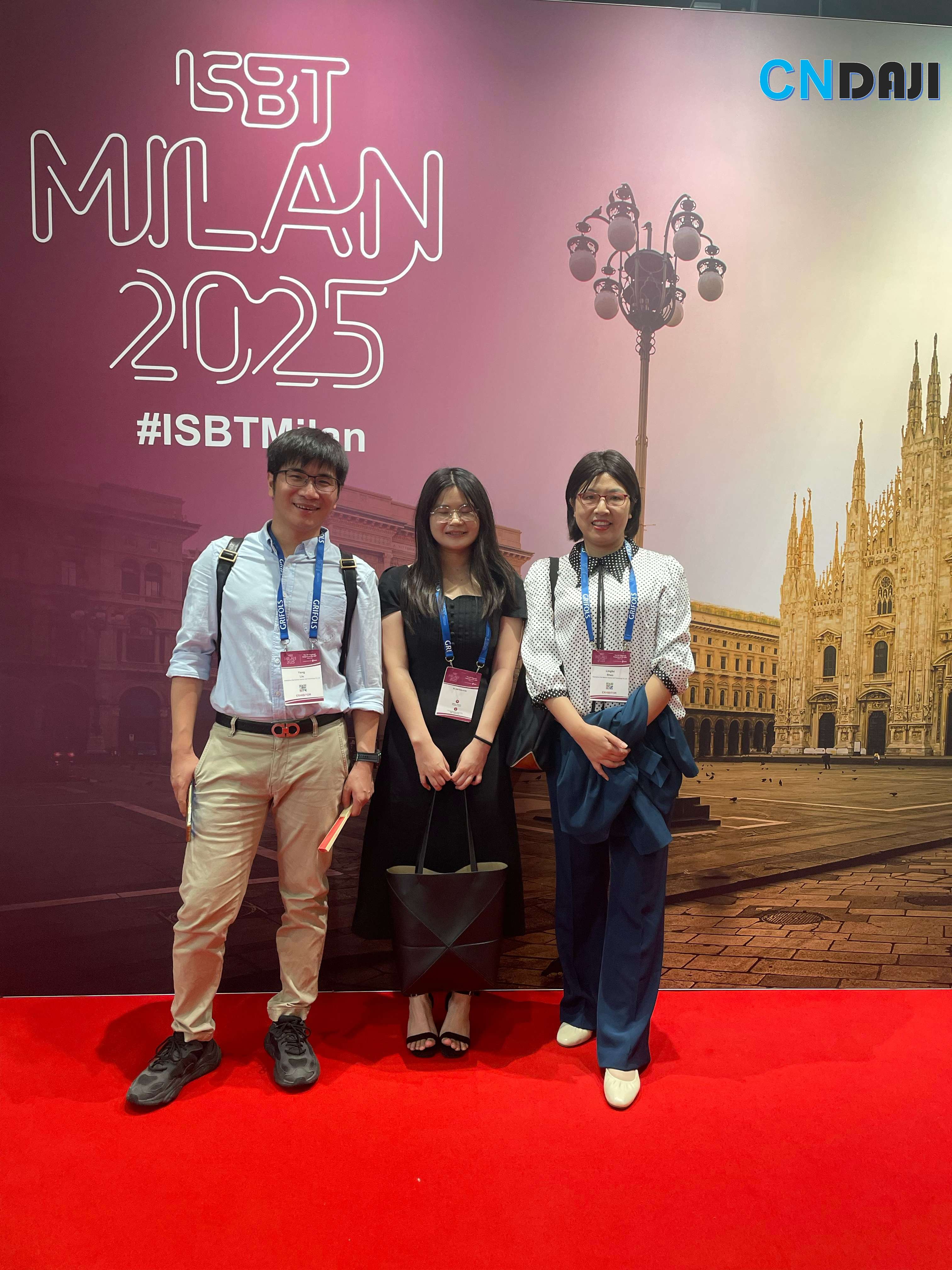 Back from ISBT 2025 in Milan!